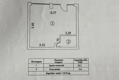 Spațiu comercial, de 36 mp, în Buzaului - 3