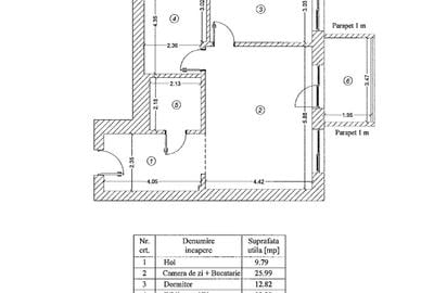 Apartament cu 3 camere decomandat, mobilat în Domenii - 16