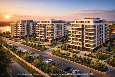 Teren 3771 mp,zona Lacul Morii, Vedere catre lac - 2