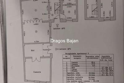 Apartament cu 3 camere în Mărășești - 2