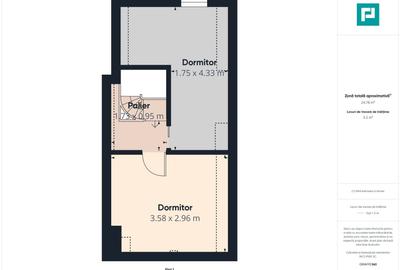 Apartament cu 3 camere pe 2 niveluri în Dumbrăvița - 11