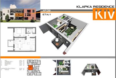Apartament cu 2 camere decomandat în Girocului - 1
