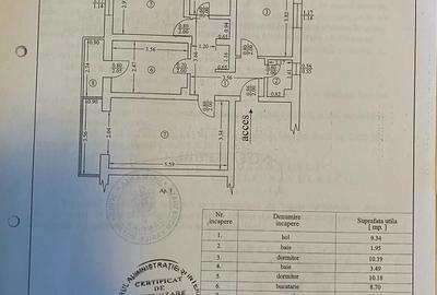 Apartament cu 3 camere decomandat în Piața Centrală - 3