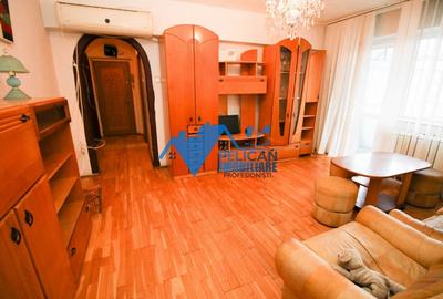 Apartament cu 3 camere decomandat, mobilat în Ultracentral