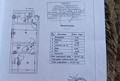 Apartament cu 2 camere semidecomandat în 1 Mai