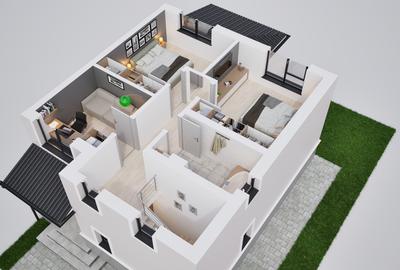 Vilă duplex – combinația perfectă între stil și funcționalitate - 14