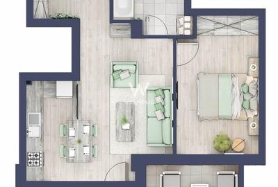 Apartament 2 camere  - Turnisor, Sibiu - 5