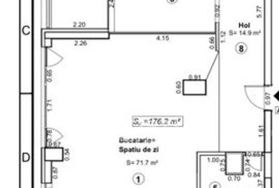 Penthouse cu 4 camere, 3 bai, zona Centrala Penthouse cu 4 camere, 3 bai, zona Centrala - 3