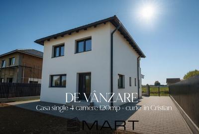 Casă cu 4 camere cu Canalizare în Cristian