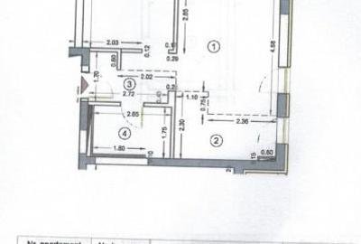 Apartament cu 2 camere semidecomandat, mobilat în Tractorul - 5