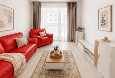 Apartament cu 2 camere decomandat, mobilat în Tractorul