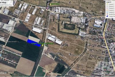 Teren industrial 16300mp | 60X275M | Centura Bucuresti