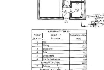Apartament cu 2 camere decomandat în Central