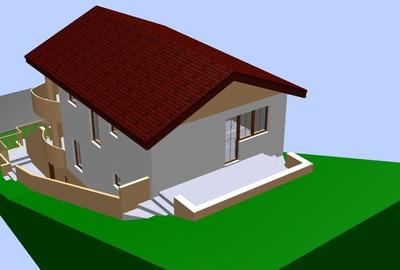 Casa individuala cu terasa,panorama spre lac, garaj, teren 300mp - 3