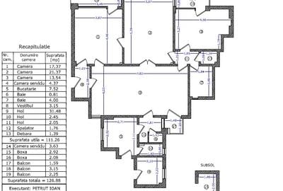 Str. Bocsa, zona Batistei, Cartier Armenesc de vanzare ap. 4 cam - 2