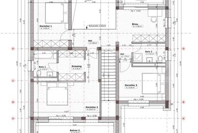 Casa premium semifinisata cu geam panoramic, garaj si teren 786mp - 3