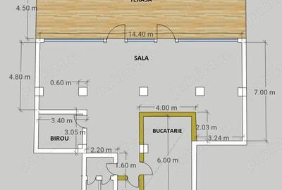 Spațiu comercial, de 190 mp, în Central - 2