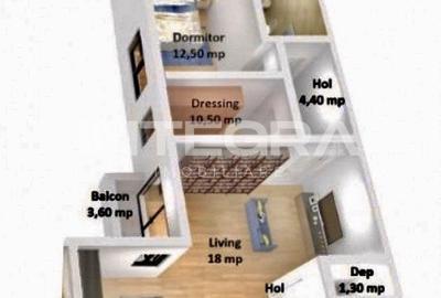 3 camere | 2 Bai | Comision 0 | Parcare Proprie | Parculet | Semifinisat - 2