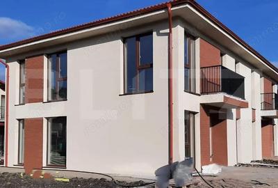 Casa tip duplex 120 mp, predare semi-finisat, Chinteni - 10
