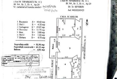 Apartament cu 2 camere semidecomandat în Central - 1