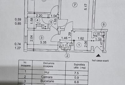 Apartament cu 2 camere decomandat în Nord