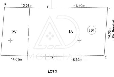 Teren intravilan de 420 mp, în 9 Mai - 2