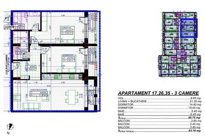 Apartament cu 3 camere decomandat în Popoveni - 2