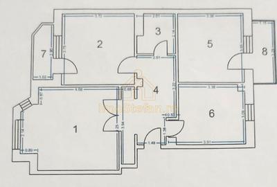 Apartament cu 3 camere decomandat, mobilat în Faleza Nord - 15