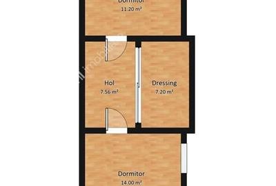 Apartament 4 camere decomandate cu balcon zona Vasile Aaron in Sibiu - 7