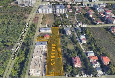 Teren Construcții intravilan de 5864 mp, în Drumul Taberei