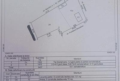 Casă cu Teren 3437 Mp în Central - 6