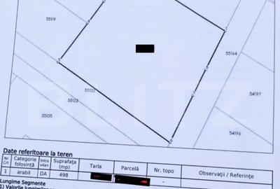 Teren intravilan de 498 mp in Burdujeni - 5