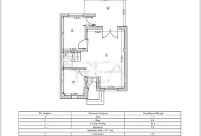 Casă cu 4 camere cu Teren 272 Mp în Clinceni
