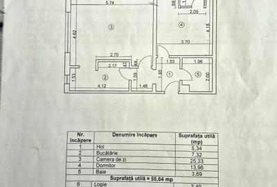 Apartament cu 2 camere decomandat, mobilat în Obcini - 10