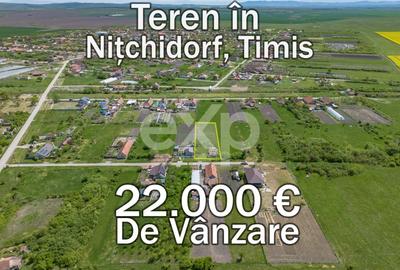 Teren Construcții intravilan de 1439 mp, în Nițchidorf - 1