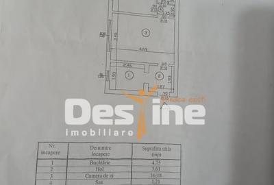 MIRCEA CEL BATRAN, Apartament 2 camere, semidecomandat, 59.900 Euro - 4