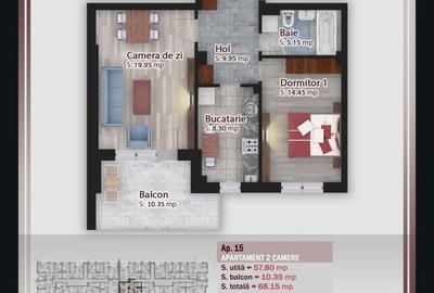 Apartament cu 2 camere decomandat în Theodor Pallady - 4