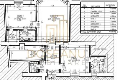 APARTAMENT 3 CAMERE | DE INCHIRIAT | PALATUL STERN - 16