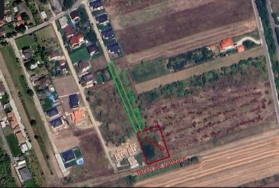 Teren Construcții intravilan de 918 mp, în Tamași - 2