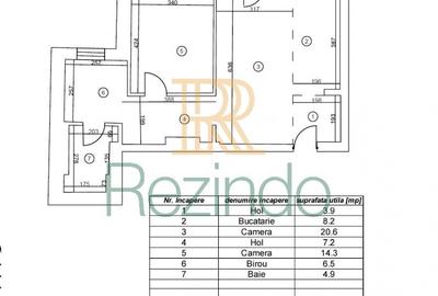 2 camere Superior | 1 Dormitor + Birou/Dressing | Premium 2 camere Superior | 1 Dormitor + Birou/Dressing | Premium - 12
