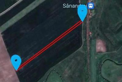 Teren de 8000 mp, în Sânandrei