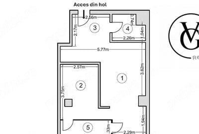 Apartament cu 2 camere decomandat în Tomis Nord - 9