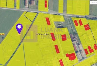 Teren Construcții intravilan de 552 mp, în Cristian - 1