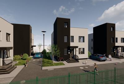 Ansamblu de 4 case noi, Floresti, 300mp teren