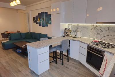 Apartament cu 2 camere semidecomandat, mobilat în Nord - 4