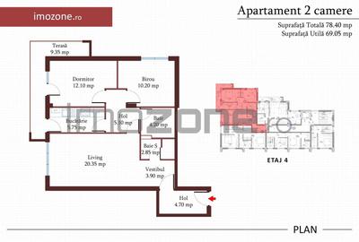 Apartament cu 3 camere decomandat în Drumul Taberei - 1