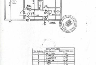 Apartament cu 2 camere, 51 mp - Sebastian - 1