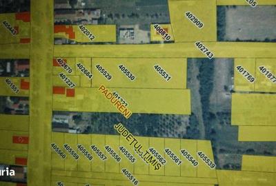 Teren de 591 mp, în Pădureni