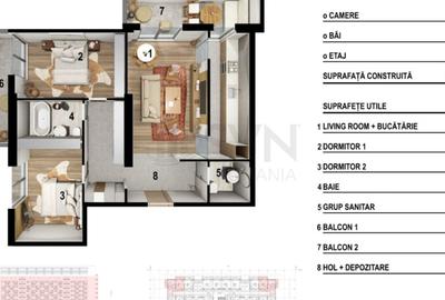 REA1024429 Apartament 3 camere NEW WORLD Splaiul UNIRII - 10