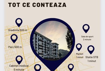 Apartament cu 3 camere în Chiajna - 5